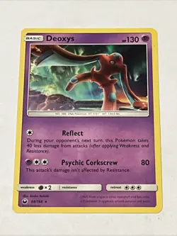 Pokemon DEOXYS Card 68/168 Rare Celestial Storm NM Unlimited Regular Near Mint - Image 1