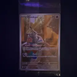 Pokemon Mimikyu Sv: Scarlet & Violet Promo Cards 075 Promo Holo 70 HP - Image 1