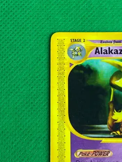 ALAKAZAM 2/144 -- NON HOLO -- SKYRIDGE -- RARE -- POKEMON TCG CARD -- NM - Image 4