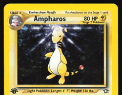 Ampharos - 1/111 - Holo Rare 1st Edition - Neo Genesis - Pokemon Card - MP - Image 5