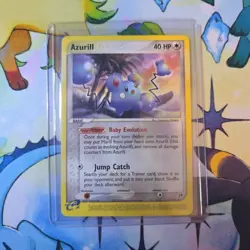 Azurill 31/100 Sandstorm E-Series Regular Pokemon Card - Image 1