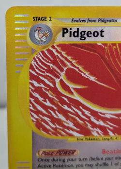 Pokemon Pidgeot TCG Reverse Holo Rare Card 23/165 Expedition Base Set MP - Image 2