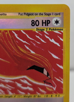 Pokemon Pidgeot TCG Reverse Holo Rare Card 23/165 Expedition Base Set MP - Image 3