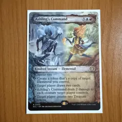 Ashling’s Command - Showcase Lorwyn Eclipsed N/M MTG Magic The Gathering - Image 1