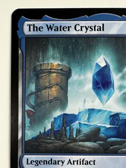 The Water Crystal 93 – MTG Final Fantasy Rare Legendary Artifact Blue Fixing - Image 2