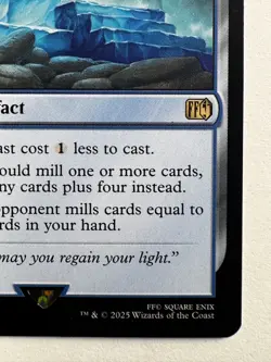 The Water Crystal 93 – MTG Final Fantasy Rare Legendary Artifact Blue Fixing - Image 4