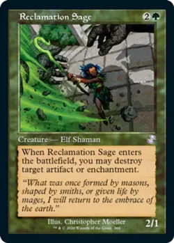 1 x Reclamation Sage - Time Spiral Remastered - NM-Mint - MTG - Image 1