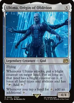 1 x Ultima, Origin of Oblivion - Foil - Final Fantasy - NM-Mint - MTG - Image 1
