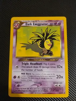 Dark Exeggcutor 33/105 - Rare Neo Destiny Set - Pokemon Vintage WOTC NM/LP - Image 1