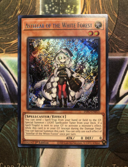 *** ASTELLAR OF THE WHITE FOREST *** 1ST EDITION SECRET RARE INFO-EN013 YUGIOH! - Image 1