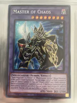 Master of Chaos MP23-EN018 Prismatic Secret Rare 1st Edition Mint/NM Yugioh - Image 2