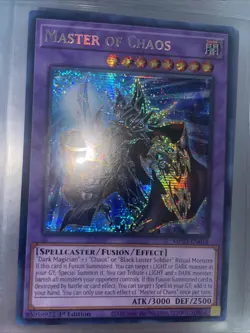 Master of Chaos MP23-EN018 Prismatic Secret Rare 1st Edition Mint/NM Yugioh - Image 5