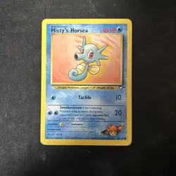 MISTY’S HORSEA - Gym Heroes Set - 86/132 - Common - Pokemon Card - Image 1