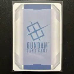 IRON-FISTED DISCIPLINE GD01-119 R GUNDAM CARD GAME OP CARD - Image 2