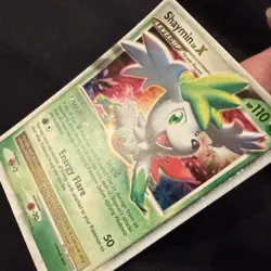 Pokemon TCG 2009 Diamond & Pearl Black Star Promo Card Shaymin Lv.X DP39 Holo NM - Image 3