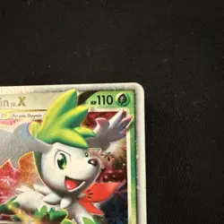 Pokemon TCG 2009 Diamond & Pearl Black Star Promo Card Shaymin Lv.X DP39 Holo NM - Image 5