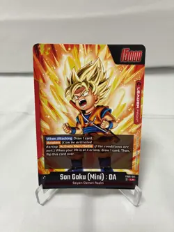 Son Goku (Mini) DA Leader FB05-001 Alt Art New Adventure Dragon Ball Super Card - Image 2