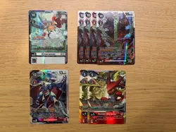 Secret Rare Bundle - Gallantmon, Kimeramon, Shoutmon etc. Digimon TCG Card Game - Image 1