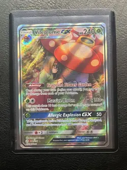 Vileplume GX 211/236 - Cosmic Eclipse - Alternate Art Ultra Rare Pokemon Card - Image 3