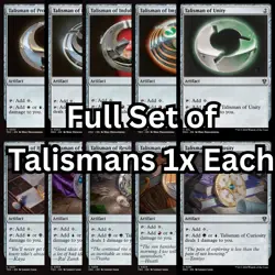 Full Set of all 10 Talisman - MTG Mana Rocks Talismans - Commander Staples NM - Image 1