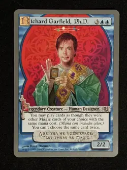 1x MTG Richard Garfield, Ph.D. - Unhinged (UNH) #44 - Magic the Gathering - Image 1