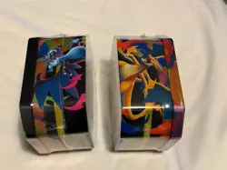 Pokemon Mega Charizard X & Y Tins (x2 Pair) - Both Artworks - Brand New & Sealed - Image 2