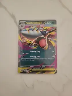 NM Mega Sharpedo ex Double Rare 061/094 Phantasmal Flames Pokemon TCG - Image 1