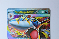 Mega Sharpedo ex 061/094 Double Rare Phantasmal Flames Pokemon NM - Image 2