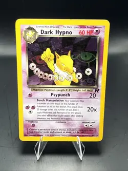 Pokemon TCG Dark Hypno 9/82 Team Rocket Unlimited Holo Rare - Image 2