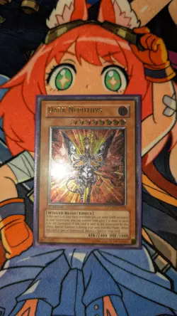 YuGiOh! | Dark Nephthys | PTDN-EN016 Ultimate Rare | 1st Ed. MP - Image 1