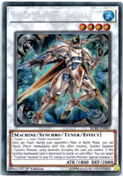 Crystron Quandax - BLRR-EN083 - Secret Rare - 1st Edition - Yugioh - Image 1