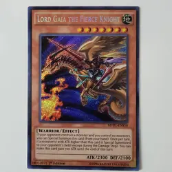 Lord Gaia the Fierce Knight - MVP1-ENS50 - Secret Rare - LP - 1st ed - Yugioh - Image 1