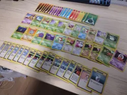 Small Lot of 60 Vintage WOTC Pokemon Cards with Sleeves - Image 5