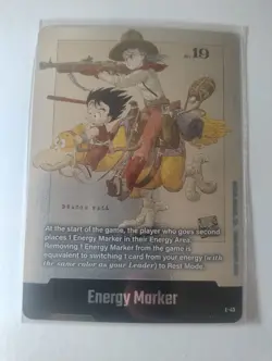 Dragon Ball Super Card Game Fusion World SB01 Manga Booster Energy Marker E-53 - Image 1