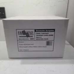 Final Fantasy Trading Card Game Opus II GERMAN Edition Sealed Box 6 Boxes of 36 - Image 4