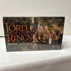 Vintage 2001 Lord Of The Rings Fellowship Trading Card Game Booster Box SEALED - Image 1