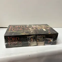 Vintage 2001 Lord Of The Rings Fellowship Trading Card Game Booster Box SEALED - Image 5