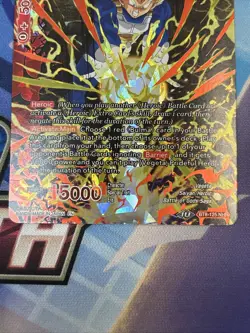 Vegeta Prideful Hero BT8-125 NHR Dragon Ball Super Malicious Machinations Card - Image 2