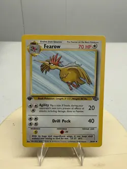 Pokemon TCG Fearow Card Base Jungle Set, 1st Edition Uncommon Card 36/64 - Image 1