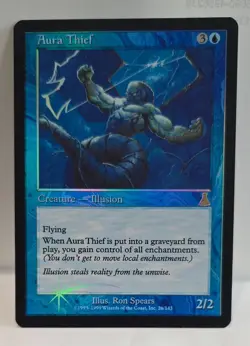 FOIL AURA THIEF EX UNPLAYED URZA'S DESTINY MTG MAGIC THE GATHERING (M9) - Image 1