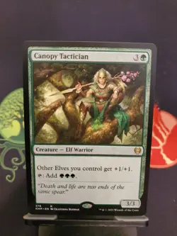 Canopy Tactician Kaldheim KHM 378 Regular Elf Warrior Rare -- BUY 3 GET 15% OFF - Image 1