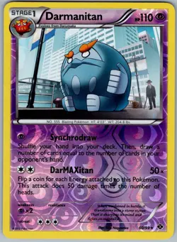 Darmanitan 60/99 Rare Next Destinies Pokemon Reverse Holo NM - Image 1