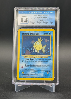 CGC 8.5 - Shining Magikarp 66/64 - Neo Revelation Rare - Pokemon - Image 1
