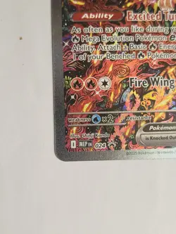 POKEMON ORICORIO EX 024 ME: MEGA EVOLUTION PROMO HOLO BASIC 190HP - Image 5
