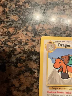 Pokemon TCG Dragonite Black Star Promo Card Pokemon: The First Movie - Near Mint - Image 2