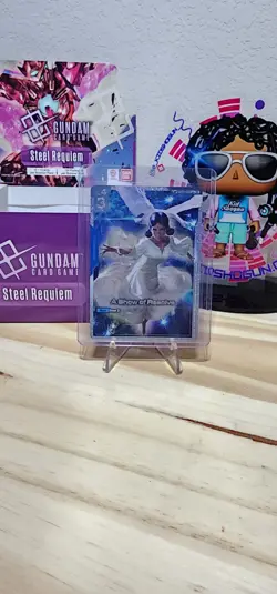 ​[MINT/NM] Lalah Sune - "A Show of Resolve" - Gundam Card Game: Steel Requiem - Image 2