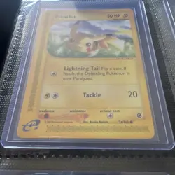 Pikachu - 124/165 - Common - Expedition - Pokemon Card - LP - Image 3