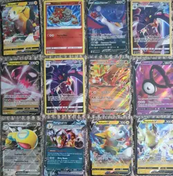 Pokemon Mini Tin Bundle 50 X Cards Inc. 1 EX/V Ultra Rare & 10 Rare/Reverse/Holo - Image 2