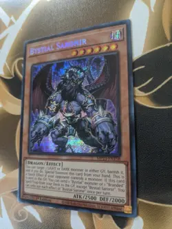 Bystial Saronir Prismatic Secret Rare Card MP23-EN158 1st Edition - Image 2