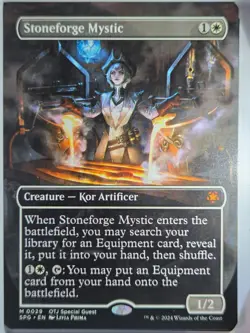 Stoneforge Mystic (Borderless) - M29 - MTG - Special Guests (SPG) - Image 1
